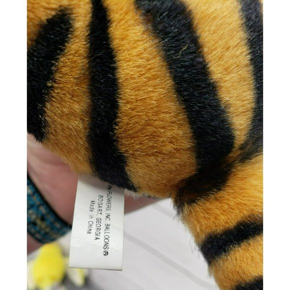 Flowers Inc Plush Tiger Jungle ‎ Stuffed plush new with tags - Picture 3 of 8